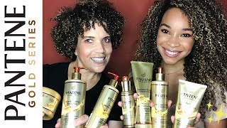 Pantene Gold Series  FULL Line Review amp Wash n Go [upl. by Eleanor7]