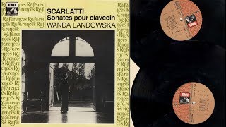 Wanda Landowska harpsichord D Scarlatti Sonates pour clavecin [upl. by Ik]