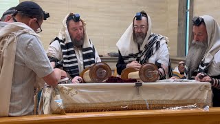 Hallel Torah reading Musaf  Rosh Chodesh Iyar 5783  Chabad of Sherman Oaks [upl. by Ruthann]