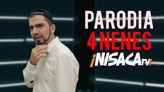 PARODIA 4 BABYS  Maluma  4 nenes  Nisaca Tv [upl. by Alithia]