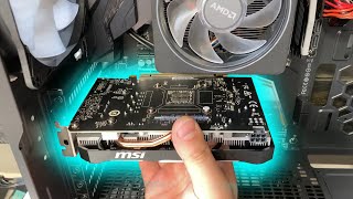 How to Install a Graphics card into your PC [upl. by Ardnued]