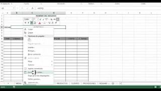 Sistema de Facturacion en Excel  Tema2 [upl. by Koss]