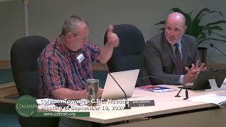 Colerain Township CIC and Trustees Meeting of September 10 2024 [upl. by Nelram]