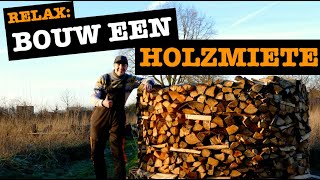 Holzmiete Zelf Bouwen [upl. by Ulda]