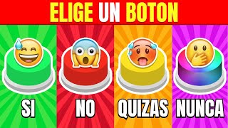 ¿SI o NO o TAL VEZ o NUNCA… Elige un BOTON 🟢🔴🟡🟣 [upl. by Naitsabes241]