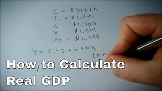 Calculating Real GDP savings and net taxes [upl. by Knighton]