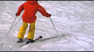 ski lesson  thousand steps exercise [upl. by Christalle]