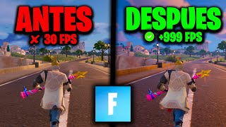 La MEJOR OPTIMIZACION Para FORTNITE 2024 ✅ AUMENTA Tus FPS [upl. by Ahsiela]