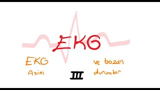 EKG 3  ST Elevasyonu ST Depresyonu Kalp Bloğu Hipertrofi Kalbin Ekseni Kalbin axisi [upl. by Mcwherter]