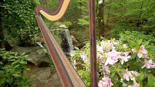 Heavenly Music 😌 Relaxing Harp Instrumental 😌 Peacefulness Music [upl. by Filiano]