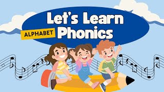 ABCD  Jolly Phonics A to Z Letter Sounds Songs amp Rhymes for Kids  phonics sounds of alphabets [upl. by Gader]