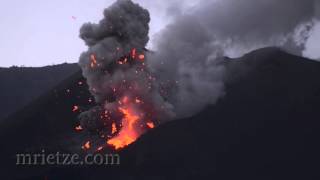 Rinjani eruption 2015 [upl. by Leith289]