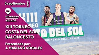 🔴 EN DIRECTO  Unicaja Baloncesto vs AS Mónaco  Torneo Costa del Sol  5 septiembre [upl. by Amathiste]