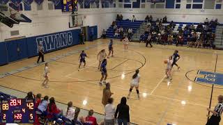 Ewing High School vs Allentown HS Girls Varsity Basketball NJISAA Round 1 [upl. by Hagar]