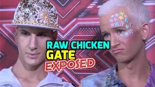 X Factor 2016 Ottavio and Bradley open up about THAT raw chicken fight [upl. by Nwahsed190]