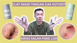 CLAY STICK SKINTIFIC BEDANYA APA MUGWORT MASKER JERAWATACNE amp ALASKA VOLCANO KOMEDOPORIPORI [upl. by Yahsel]