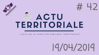 ACTU TERRITORIALE 42  19042019 [upl. by Adkins]