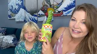 Yodeling Pickle amp Talking Cactus Toy Review  Mundt Family Unboxing Fun [upl. by Cave36]