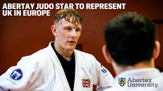 Abertay judo star Gregor Miller to represent UK on European stage [upl. by Joe404]