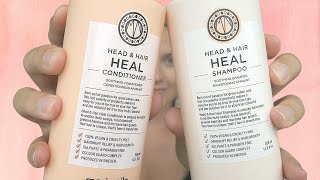 HONEST Maria Nila Head and Hair Heal Review  2020 [upl. by Alyakem]