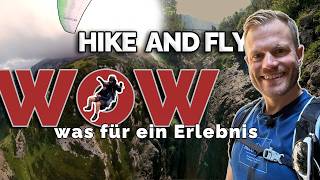 Das 1 Mal Hike and Fly am Fuße der Zugspitze durch die Höllentalklamm [upl. by Vaish]