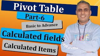 Pivot table Calculated fields in Hindi  Pivot table series Part6 [upl. by Laith]