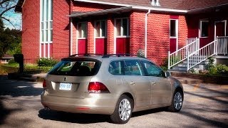 2014 VW Golf Wagon TDI DSG Review [upl. by Naitsirc]