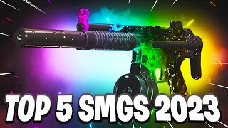 NEW TOP 5 SMGs in Cold War 2023 Best Guns and Class Setups [upl. by Suixela]