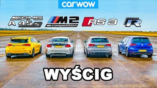 DRAG RACE Audi RS3 vs Mercedes A45 S AMG ed Emiliano dà la rivincita a Matteo… [upl. by Ellie441]