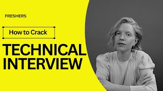 How to Crack Technical Interviews for freshers  Software Engineers and Developers 2024 [upl. by Rutherfurd]