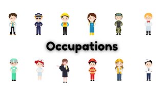 Occupations  Jobs and Occupations Vocabulary for Kids [upl. by Schnorr177]