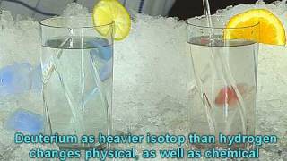 Isotopic effect of heavy water [upl. by Nyral]