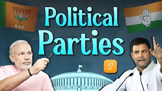 Political Parties Class 10 Full Chapter Animation  Class 10 Civics Chapter 4  CBSE  NCERT [upl. by Assener]