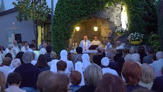 La Processione alla Grotta di Lourdes di Cascina Ganora [upl. by Sancha]