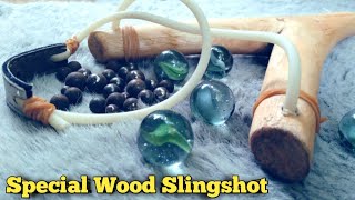 DIY Slingshot  Make A Kumbuk wood Slingshot DIY Craft 💥  Powerful Slingshot  Creative Slingshot [upl. by Nerual116]