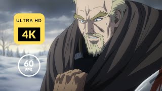 Askeladd Vs Bjorn 4K 60fpsVinland Saga English Sub [upl. by Dickenson536]