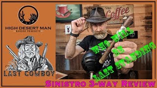 Sinistro Last Cowboy 3way Cigar Review [upl. by Julio]