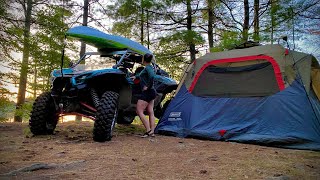 Backcountry Camping with KRX 1000s [upl. by Kurzawa179]