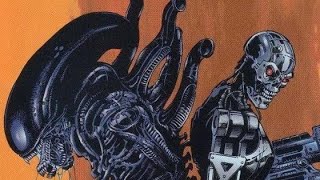 Terminator Xenomorph Hybrid  Alien Versus Predator Versus Terminator Explained [upl. by Karlik981]