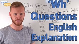 Wh Questions  English Grammar Lesson Intermediate [upl. by Girish]