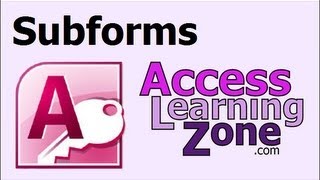 Microsoft Access Form with a SubForm Tutorial [upl. by Narahs]