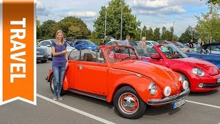 Beetle Sunshine Tour 2018 to Wolfsburg amp Fahrt im historischen VW 1302 LS [upl. by Ehtyde977]