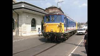 Weymouth quay tramway trackside [upl. by Ocker866]