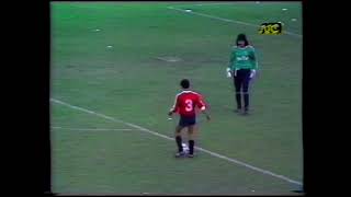 1651989 Fecha 35 torneo 198889 Gimnasia 0 Independiente 1  Reggiardo [upl. by Nelad]