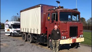 Scammell Crusader Road Test 👍 [upl. by Nordna]