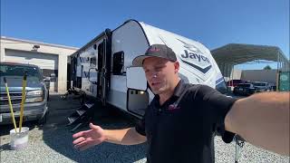 2024 Jayco Jay Feather 27BHB walkthrough with AP [upl. by Litha]