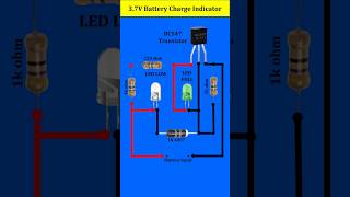 37 V Battery Charge Indicator shorts ytshorts electricedison trending [upl. by Tann159]