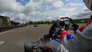 Crashes into me on purpose  Hobby Karting at Dahlemer Binz  OK Senior [upl. by Rodger992]