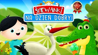 🐊Śpiewanki na Dzień Dobry Bajki dla dzieci 🎁Bonus🎁  Bocian Pająk🕷️ Pies🐶 Krokodyl🐊 i odc 24 [upl. by Nyram354]