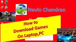 How to Download Games on Laptop PC in Tamil  City Racing  Easy Steps to Download  Navin Chandran [upl. by Neiluj]